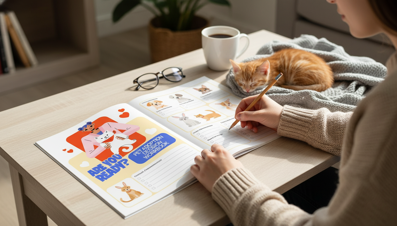 Pet Adoption Readiness Workbook: Printable Decision Guide