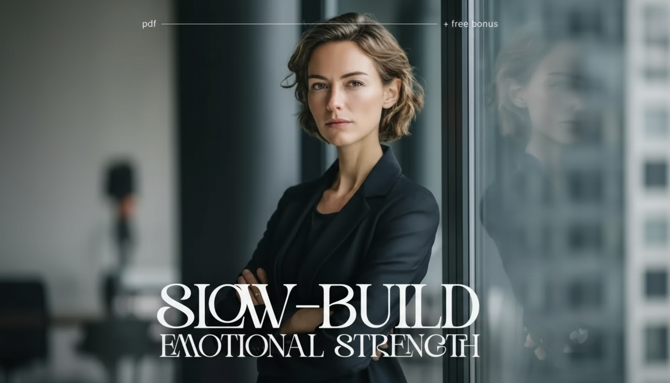 Build Emotional Strength Slowly: Daily Resilience Checklist